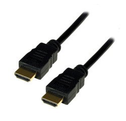 MCL Câble HDMI haute vitesse avec éthernet mâle/mâle - 1 m