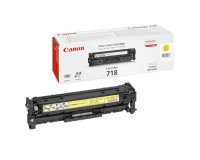 Canon 718 tóners originales separados (cian, magenta o amarillo) de capacidad estándar (2900 páginas)