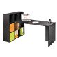 Worktable and biblicase Biblioffice 9 compartments