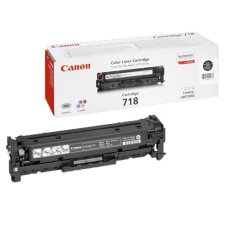 Canon 718BK tóner negro original de alta capacidad (3400 páginas)