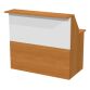 Banque d'accueil droite L 120 cm Twiny