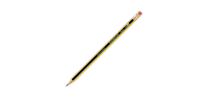 Lápiz Staedtler Noris HB con goma