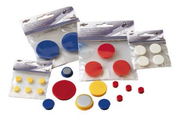 Blister de 4 Imanes Redondos 20 mm