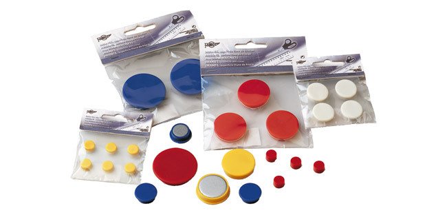 Blister de 6 Imanes Redondos 10 mm