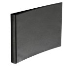 Classeur 4 anneaux carton plastifié Exacompta A3 dos 4 cm noir