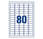 Etiquettes enlevables 35,6 x 16,9 mm Avery L4732-25 - Pochette de 2000