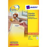 Pak 675 verwijderbare etiketten Avery L 4737 63,5 x 29,6 mm voor laserprinter