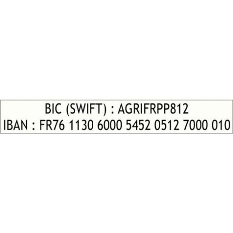 Cinta de tinta Printy 6/4916 Trodat - Lote de 3 negro
