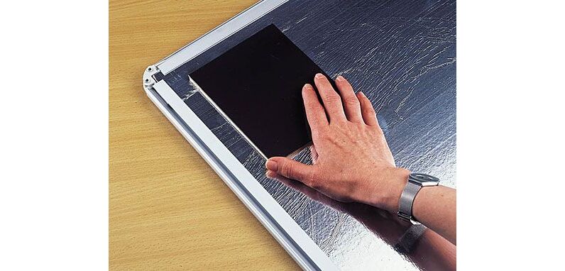 Set, 4 magnetic plates for display cases