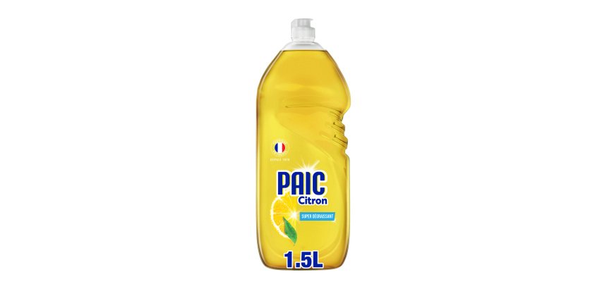 Liquide vaisselle mains Paic citron - Flacon de 1,5 L