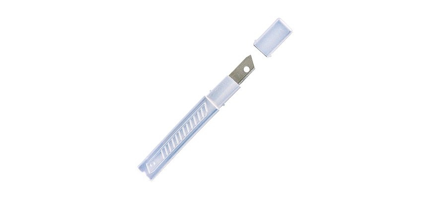 Lame standard pour cutter de bureau Bruneau 9 mm - Etui de 10