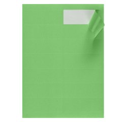 Doos 1400 etiketten gekleurd 99,1 x 38,1 mm