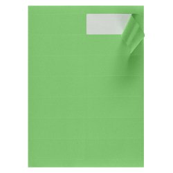 Etiquette jet d'encre et laser 99 x 38,1 mm couleur vive - Boîte de 1400