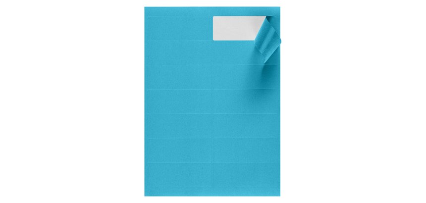 Etiqueta para inkjet y láser 99 x 38,1 mm color brillante - Caja de 1400