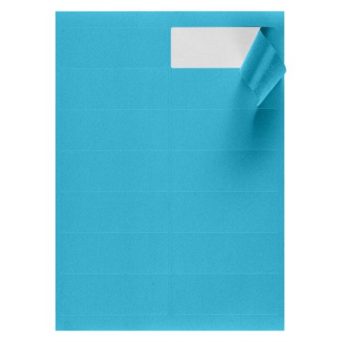 Etiqueta para inkjet y láser 99 x 38,1 mm color vivo - Caja de 1400 naranja