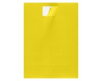 Pack of 2100 coloured labels, 63.5 x 38.1 cm