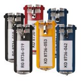 Bag of 6 label holders KEYCLIP for a cabinet with keys of Durable 