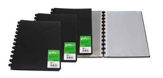 Protegedocumentos con fundas extraíbles Grafo In Grafoplás (varias capacidades)