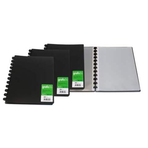 Protegedocumentos Fundas Extraíbles Grafo In 30 Fundas Negro