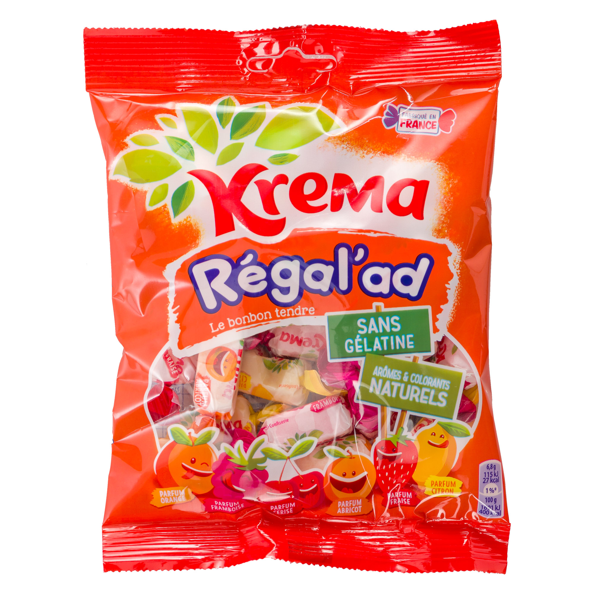 Bonbon KREMA régal'ad, sac de 2 kg