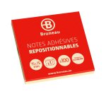 Notas adhesivas amarillas Bruneau - bloc de 100 hojas