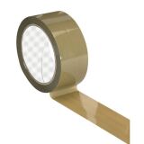 Ruban adhésif d'emballage Polypropylène brun, standard, 28 µ, Bruneau 48 mm x 66 m