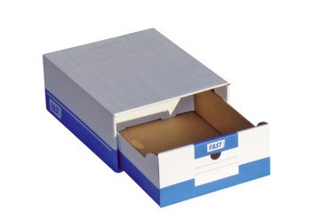 Cardboard drawer boxes Fast A4 - Set of 10