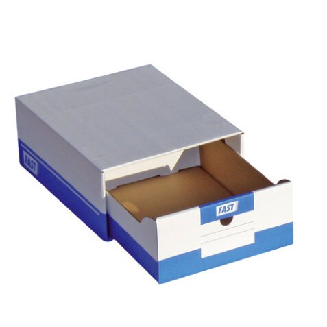 Cardboard drawer boxes Fast A4 - Set of 10