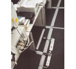 Gaine protège câbles 3 m gris largeur 83mm