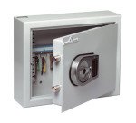 Armoire haute sécurité 10 clés Hartmann fermeture à serrure électronique gris clair