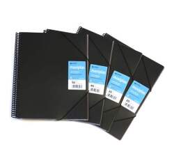 Protegedocumentos Maxiplas 30 Fundas Negro