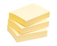 Notes repositionnables jaune classique Post-it 38 x 51 mm - bloc de 100 feuilles
