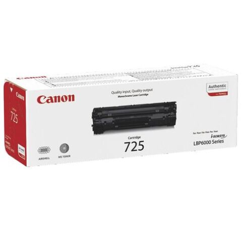 Canon CRG 725 tóner original negro (1600 páginas)