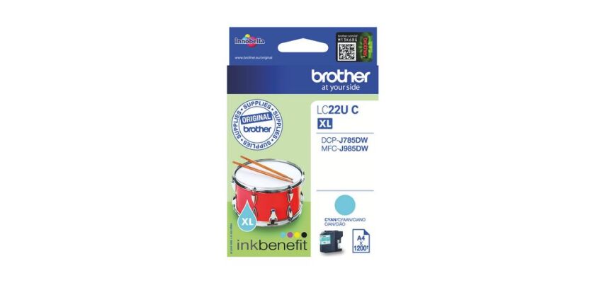 Cartridge Brother LC22U separate colors for inkjet printer