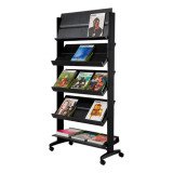 Présentoirs mobiles universels large Easydisplays noir