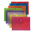 Sobres con fuelle translúcidos Folio Multiline Paquete de 5