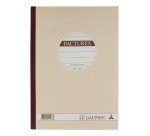 Cahier de facture Manifold Le Dauphin autocopiant A4 50 pages triple exemplaires