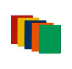 Subcarpetas de cartulina 230 g A4 colores vivos Gio Paquete de 50