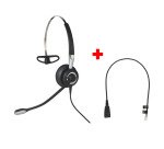Casque Jabra Biz2400 II - 1 écouteur + cordon