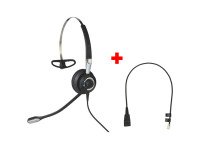 Casque Jabra Biz2400 II - 1 écouteur + cordon