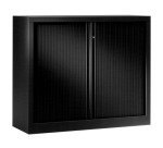 Armoire hauteur comptoir à rideaux monoblocs Eco-conçues 100 x 120 cm