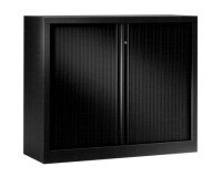 Armoire hauteur comptoir à rideaux monoblocs Eco-conçues 100 x 120 cm