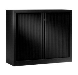 Armoire hauteur comptoir à rideaux monoblocs Eco-conçues 100 x 120 cm