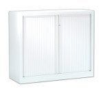 Armoire hauteur comptoir à rideaux monoblocs Eco-conçues 100 x 120 cm