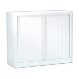 Armoire hauteur comptoir à rideaux monoblocs Eco-conçues 100 x 120 cm