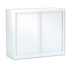 Armoire hauteur comptoir à rideaux monoblocs Eco-conçues 100 x 120 cm