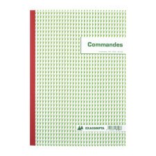 Cahier de commande Manifold Exacompta autocopiant A4 50 pages triple exemplaires