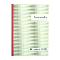 Cahier de commande Manifold Exacompta autocopiant A4 50 pages triple exemplaires