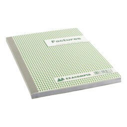 Manifold facture Exacompta autocopiant 14,8 x 21 cm 50 pages double exemplaires