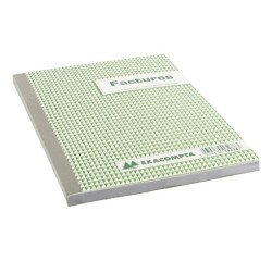 Manifold invoice Exacompta auto-copy 14,8 x 21 cm 50 pages double exemplaries